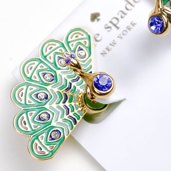 kate spade peacock earrings - Picture 6 of 6